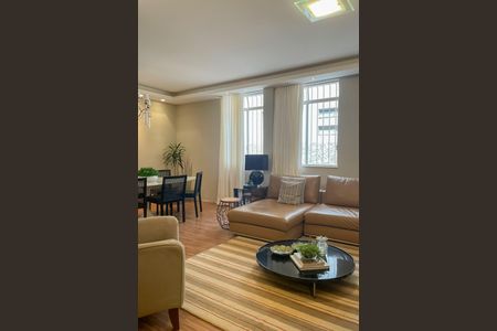 Sala de apartamento à venda com 3 quartos, 117m² em Cruzeiro, Belo Horizonte