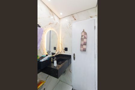 Casa de condomínio para alugar com 83m², 3 quartos e 2 vagasBanheiro 1