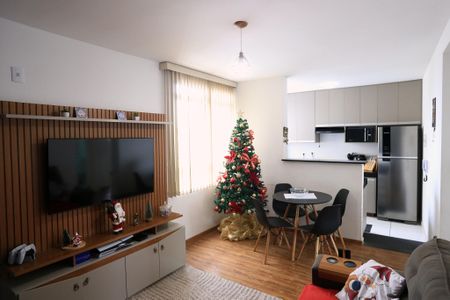 Sala de apartamento à venda com 2 quartos, 45m² em Eymard, Belo Horizonte