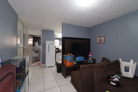 Sala de apartamento à venda com 2 quartos, 55m² em Jardim Alzira Franco, Santo André