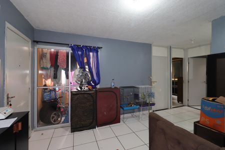 Sala de apartamento à venda com 2 quartos, 55m² em Jardim Alzira Franco, Santo André