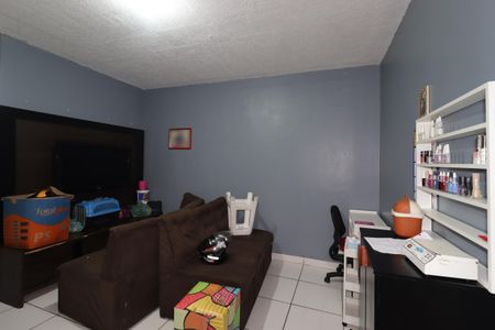 Sala de apartamento à venda com 2 quartos, 55m² em Jardim Alzira Franco, Santo André