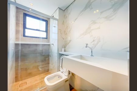 Banheiro da Suíte de apartamento para alugar com 2 quartos, 59m² em Vila Menck, Osasco