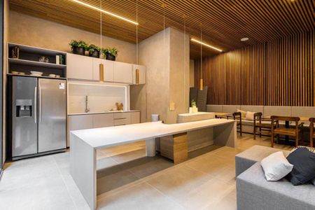 Studio à venda com 28m², 1 quarto e sem vagaÁrea Comum - Salão de Festas