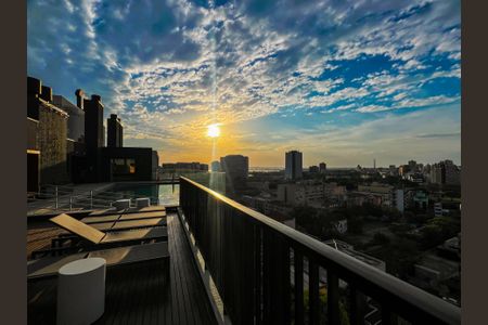 Studio para alugar com 28m², 1 quarto e sem vagaRooftop 