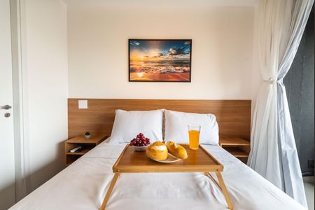 Studio para alugar com 25m², 1 quarto e sem vaga Studio para alugar com 25m², 1 quarto e sem vagaQuarto