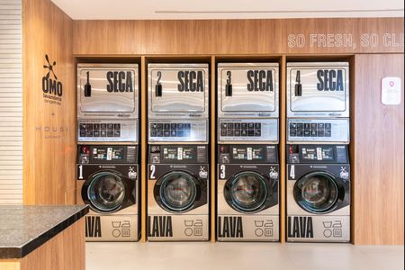 Studio para alugar com 25m², 1 quarto e sem vaga Studio para alugar com 25m², 1 quarto e sem vagaÁrea comum - Lavanderia