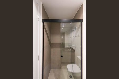 Studio para alugar com 25m², 1 quarto e sem vaga Studio para alugar com 25m², 1 quarto e sem vagaBanheiro