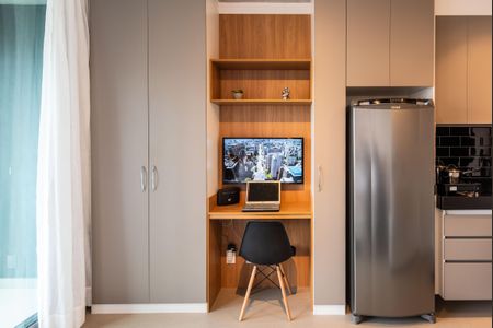 Studio para alugar com 25m², 1 quarto e sem vaga Studio para alugar com 25m², 1 quarto e sem vagaSala