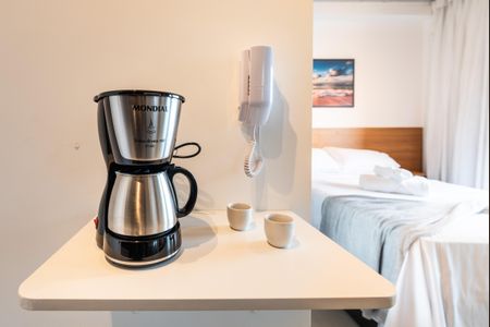 Studio para alugar com 25m², 1 quarto e sem vaga Studio para alugar com 25m², 1 quarto e sem vagaQuarto