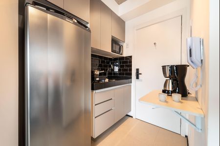 Studio para alugar com 25m², 1 quarto e sem vaga Studio para alugar com 25m², 1 quarto e sem vagaCozinha