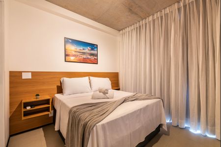 Studio para alugar com 25m², 1 quarto e sem vaga Studio para alugar com 25m², 1 quarto e sem vagaQuarto