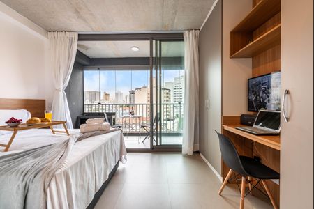 Studio para alugar com 25m², 1 quarto e sem vaga Studio para alugar com 25m², 1 quarto e sem vagaStudio