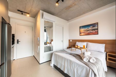 Studio para alugar com 25m², 1 quarto e sem vaga Studio para alugar com 25m², 1 quarto e sem vagastudio