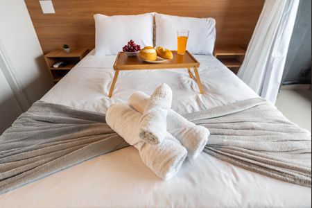 Studio para alugar com 25m², 1 quarto e sem vaga Studio para alugar com 25m², 1 quarto e sem vagaQuarto