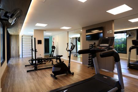 Apartamento para alugar com 63m², 2 quartos e 2 vagasÁrea comum - Academia