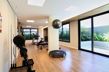 Apartamento para alugar com 63m², 2 quartos e 2 vagasÁrea comum - Academia