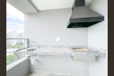 Sacada - Churrasqueira de apartamento à venda com 3 quartos, 88m² em Umuarama, Osasco