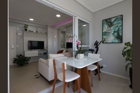 Varanda da Sala de apartamento à venda com 1 quarto, 38m² em Vila Andrade, São Paulo