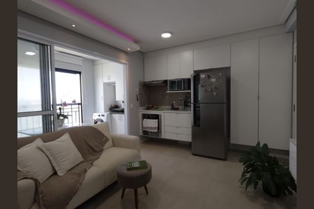 Sala de apartamento à venda com 1 quarto, 38m² em Vila Andrade, São Paulo