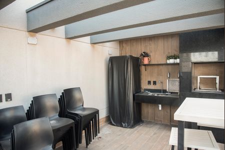 Studio para alugar com 24m², 1 quarto e sem vaga Studio para alugar com 24m², 1 quarto e sem vagaÁrea comum - Churrasqueira