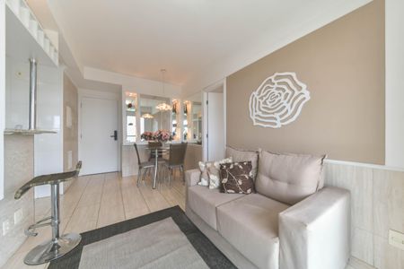 Sala de apartamento para alugar com 1 quarto, 35m² em Santo Amaro, São Paulo