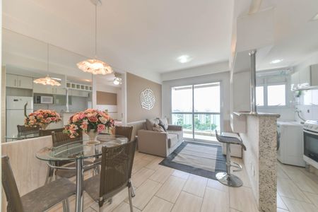 Sala de apartamento para alugar com 1 quarto, 35m² em Santo Amaro, São Paulo