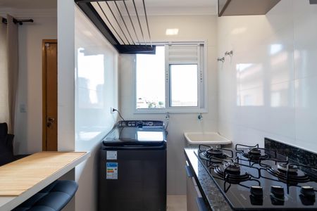 Apartamento à venda com 37m², 2 quartos e sem vagaCozinha e Área de Serviço