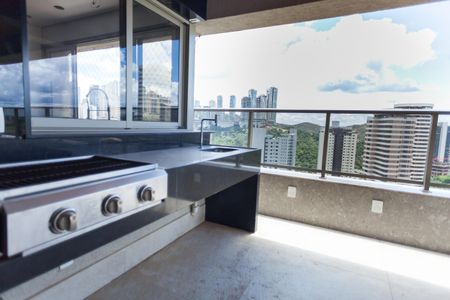 Apartamento à venda com 341m², 4 quartos e 5 vagas Apartamento à venda com 341m², 4 quartos e 5 vagasÁrea externa churraqueira - cobertura