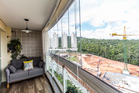Varanda de apartamento à venda com 2 quartos, 113m² em Tamboré, Santana de Parnaíba
