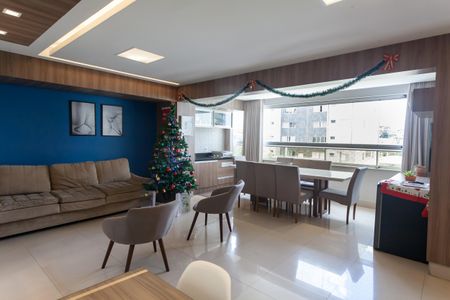 sala de apartamento à venda com 4 quartos, 108m² em Buritis, Belo Horizonte