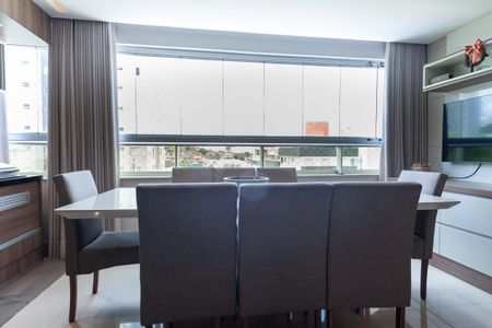 Varanda gourmet de apartamento à venda com 4 quartos, 108m² em Buritis, Belo Horizonte