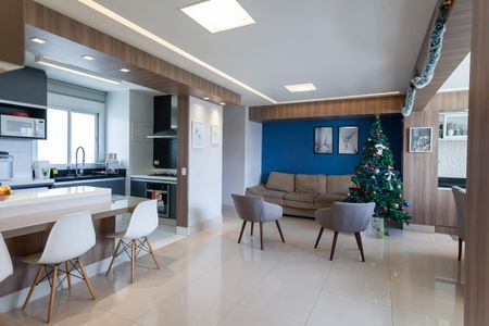 sala de apartamento à venda com 4 quartos, 108m² em Buritis, Belo Horizonte