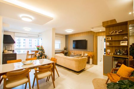 Sala de apartamento à venda com 2 quartos, 96m² em Vila Lea, Santo André