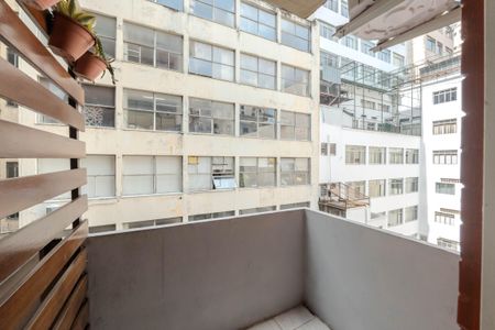 Sacada de apartamento para alugar com 1 quarto, 40m² em Centro Histórico de São Paulo, São Paulo