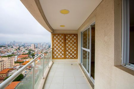 Apartamento à venda com 90m², 2 quartos e 2 vagasVaranda da sala