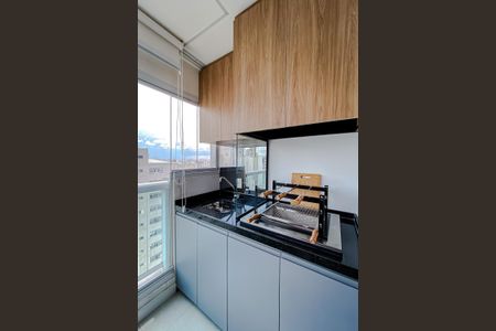 Varanda da Sala de kitnet/studio à venda com 2 quartos, 65m² em Liberdade, São Paulo