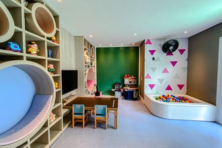 Studio à venda com 65m², 2 quartos e 1 vagaBrinquedoteca