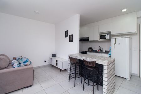 Sala de apartamento para alugar com 1 quarto, 35m² em Cambuci, São Paulo