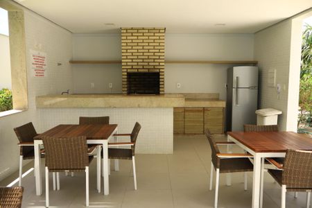 Apartamento para alugar com 47m², 1 quarto e 1 vaga Apartamento para alugar com 47m², 1 quarto e 1 vagaÁrea comum - Churrasqueira
