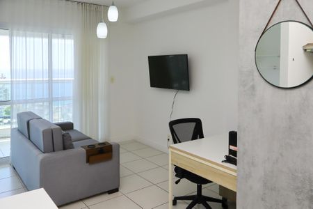 Sala de apartamento para alugar com 1 quarto, 47m² em Federação, Salvador