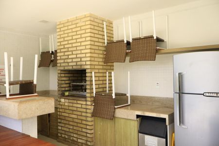 Apartamento para alugar com 47m², 1 quarto e 1 vaga Apartamento para alugar com 47m², 1 quarto e 1 vagaÁrea comum - Churrasqueira