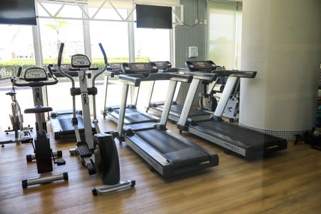 Apartamento para alugar com 47m², 1 quarto e 1 vaga Apartamento para alugar com 47m², 1 quarto e 1 vagaAcademia