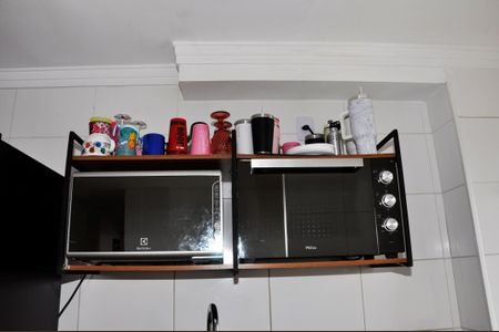 Apartamento à venda com 45m², 2 quartos e 1 vaga Apartamento à venda com 45m², 2 quartos e 1 vagaDetalhe - Cozinha Americana