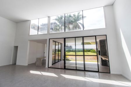 Casa de condomínio para alugar com 370m², 4 quartos e 6 vagasVista da Sala