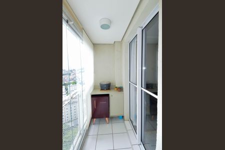 Varanda da Sala de apartamento à venda com 2 quartos, 55m² em Vila Bremen, Guarulhos