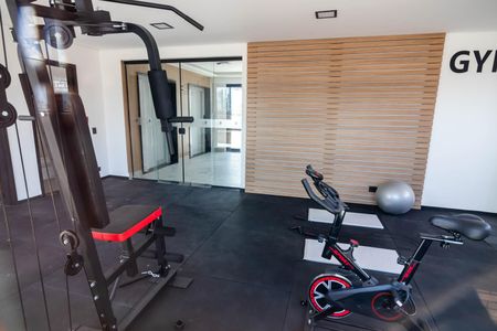 Apartamento para alugar com 40m², 1 quarto e 1 vaga Apartamento para alugar com 40m², 1 quarto e 1 vagaÁrea comum - Academia
