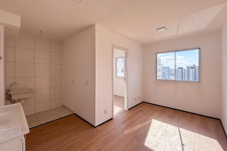 Sala de apartamento para alugar com 1 quarto, 35m² em Várzea da Barra Funda, São Paulo