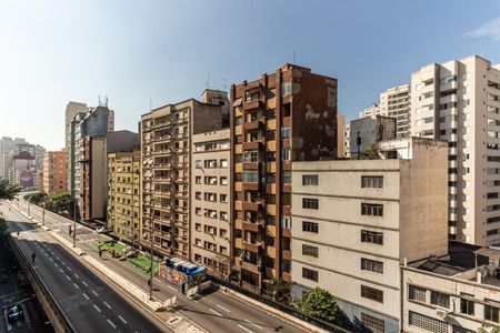 Vista da Sala de apartamento para alugar com 1 quarto, 70m² em Campos Elíseos, São Paulo