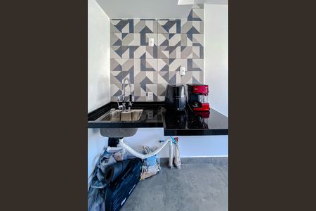 Cozinha de kitnet/studio à venda com 1 quarto, 19m² em Água Branca, São Paulo
